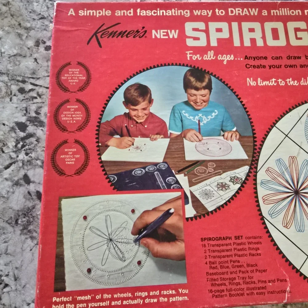 Kenner spirograph drawing
